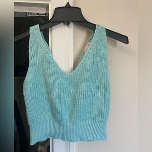 Pink Lily Knit Tank Top